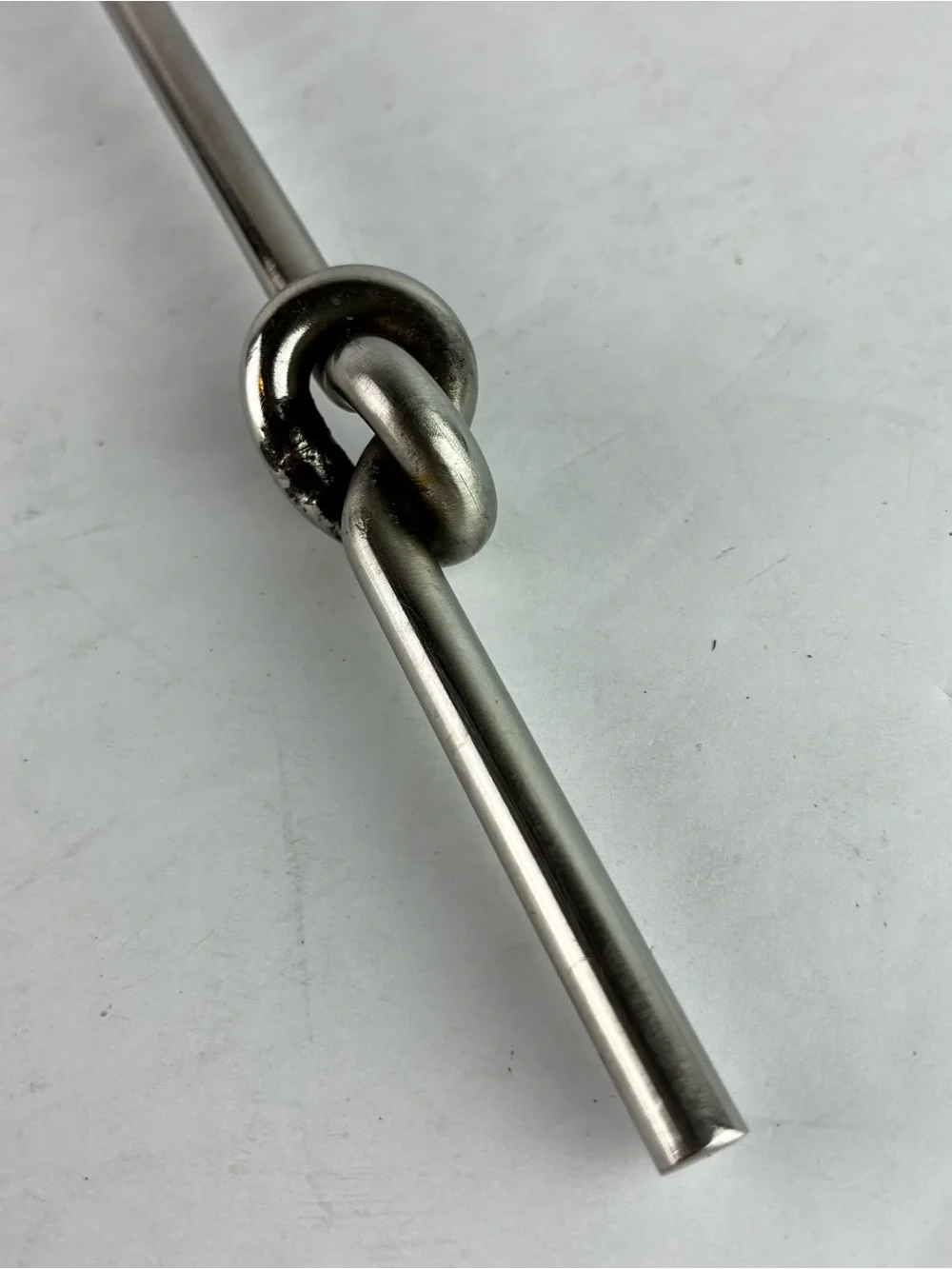 Abbott Collection Stainless Knot Handle Serving Spoon